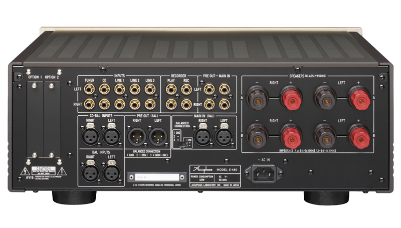 Amply Accuphase E480, 2 Kênh, 180W/CH (8 Ohm)-1