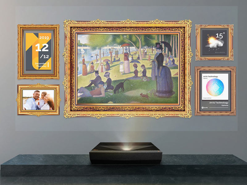 Máy chiếu 4K Siêu gần Optoma CinemaX P1-7