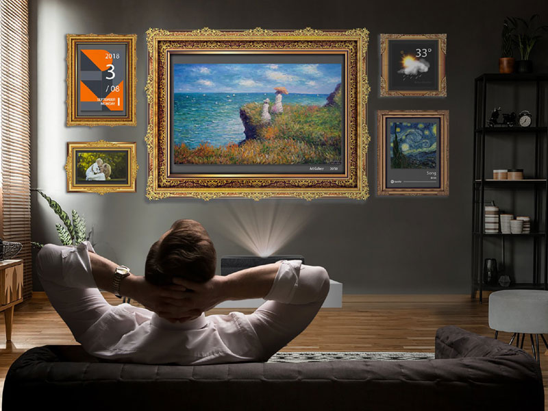 Máy chiếu 4K Siêu gần Optoma CinemaX P1-13