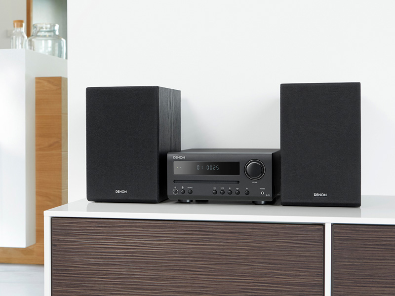 Dàn nghe nhạc mini DENON D-T1, CD, FM, Bluetooth, Optical, Analog-5