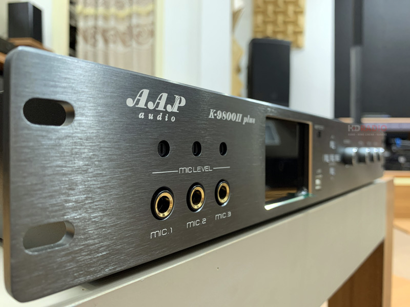 Vang số Karaoke AAP K9800 II Plus, Chống Hú Rít, 6CH, Optical-4