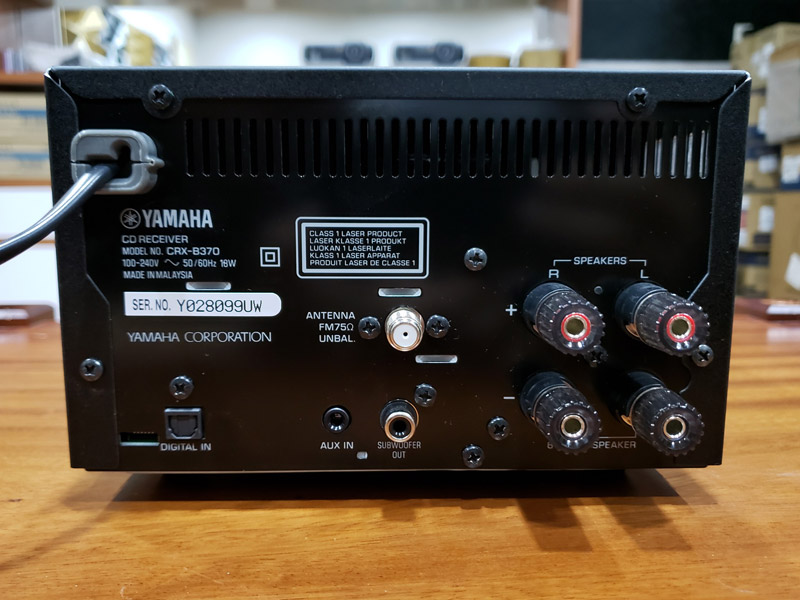 Amply Yamaha CRX-B370, 2 Kênh, 20W/CH (6 Ohm), Bluetooth-10
