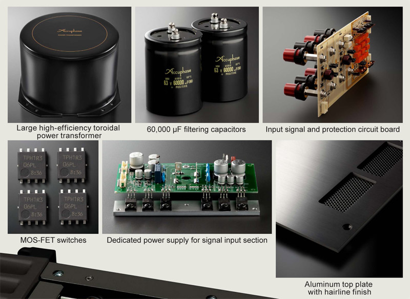 Power Amply Accuphase A-48, 2 Kênh, 45W/CH (8 Ohm)-4