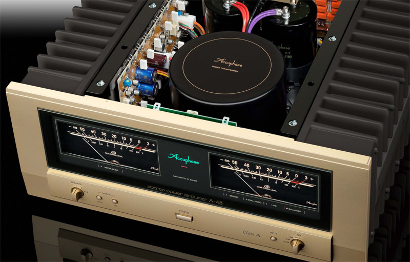 Power Amply Accuphase A-48, 2 Kênh, 45W/CH (8 Ohm)-8
