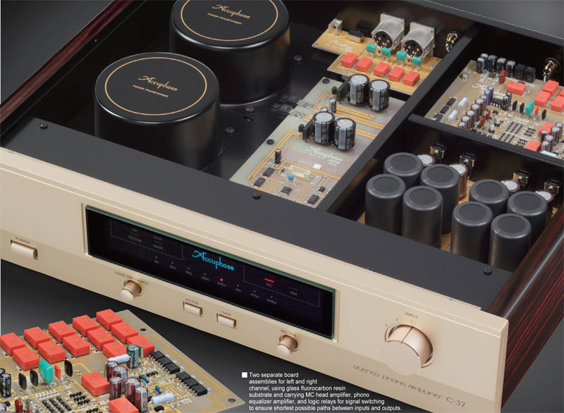 Phono Pre Amply Accuphase C37, 2 Kênh-5