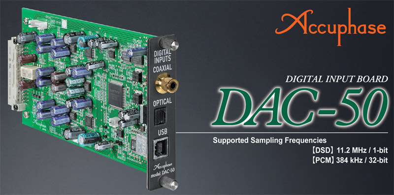 Bo DAC rời Accuphase DAC-50-4