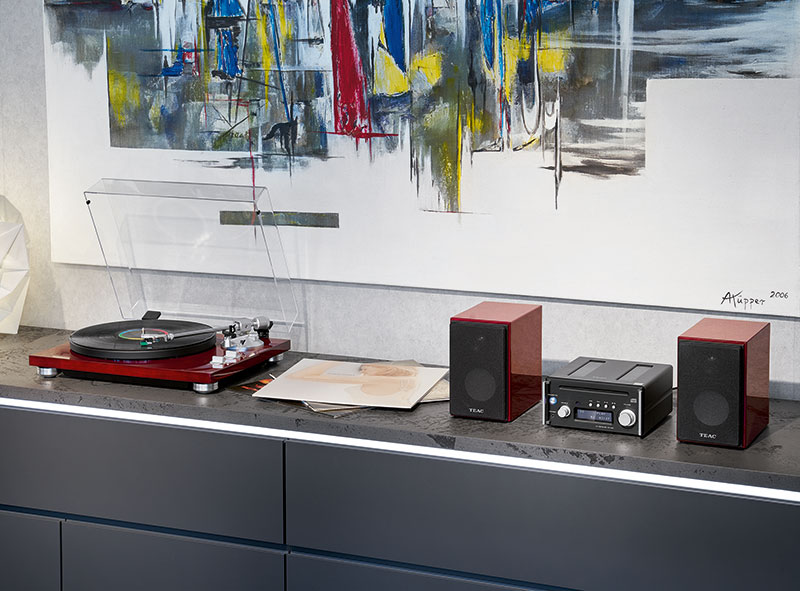 Đầu Đĩa Than TEAC TN-300, Hộp mực MM AT95E, RCA, USB (33 1/3, 45 RPM)-15