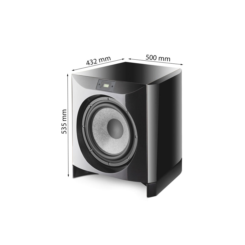 Loa Focal Sopra Subwoofer SW1000 BE, Sub điện, 600W, Bass 33cm-1