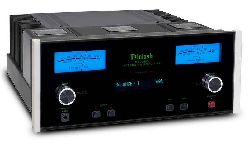 Amply McIntosh MA7200, 2 Kênh, 200 W/CH-1