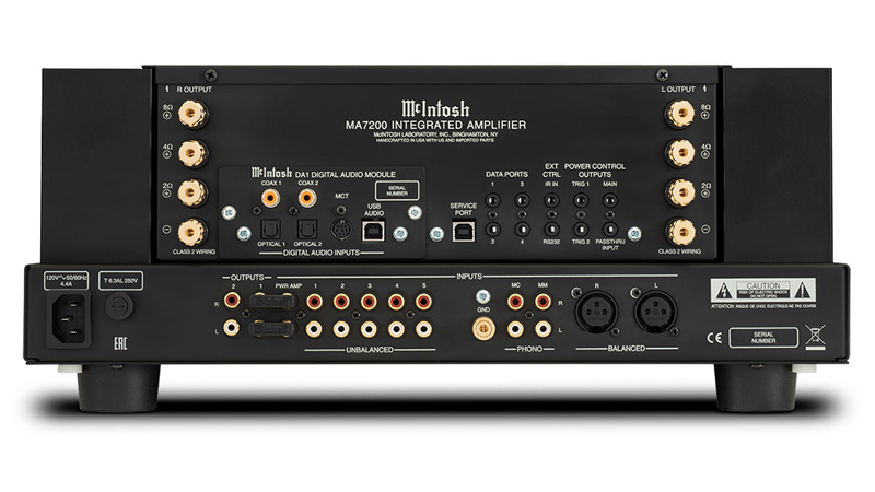 Amply McIntosh MA7200, 2 Kênh, 200 W/CH-2