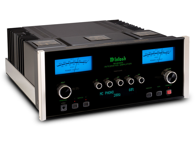 Amply McIntosh MA8900, 2 Kênh, 200W/CH-1