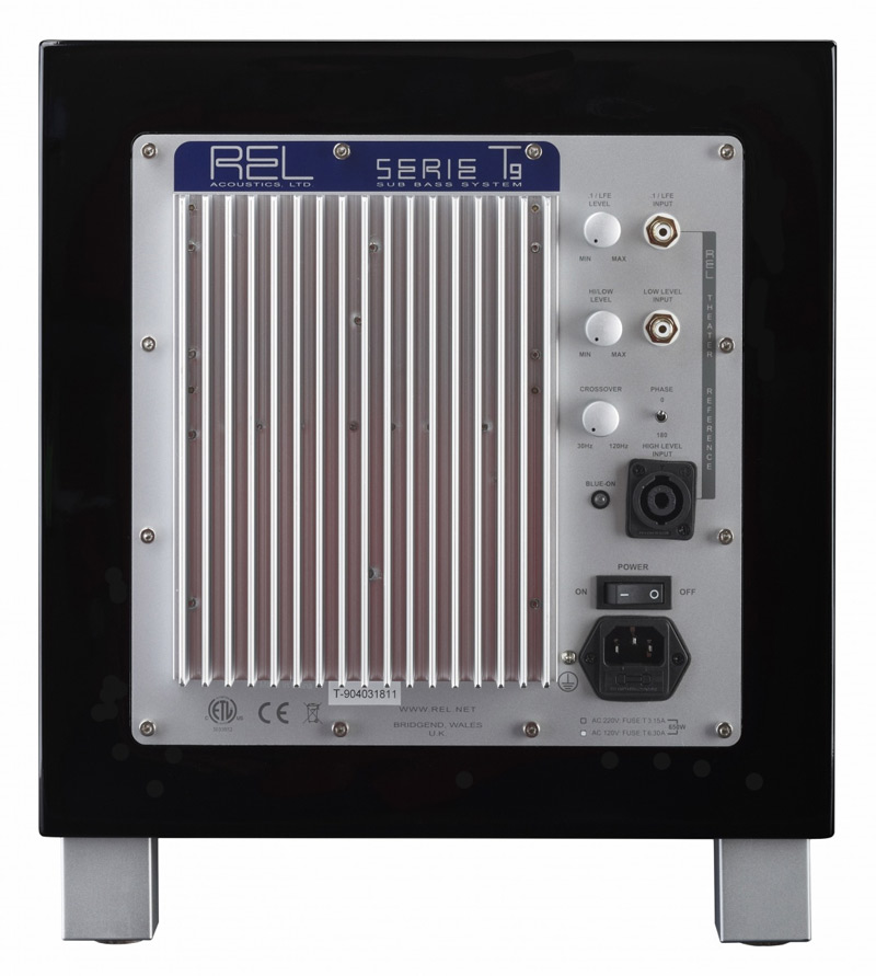 Loa sub Rel T9i, Sub điện, 300W, Bass 25cm (Màu Đỏ)-3