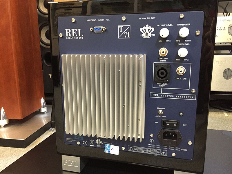 Loa sub Rel T7i, Sub điện, 200W, Bass 20cm-2