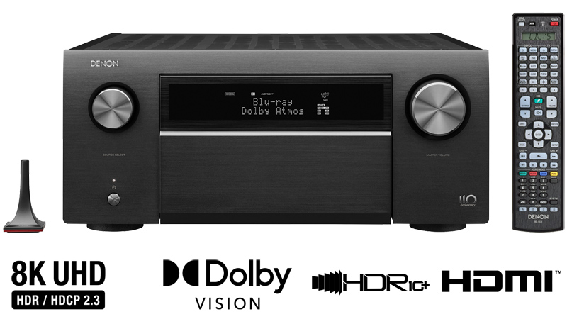 Amply Denon AVC-A110, 8K, 13.2 Kênh, 150W/CH, Bluetooth-9