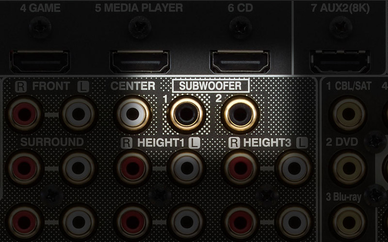 Amply Denon AVC-A110, 8K, 13.2 Kênh, 150W/CH, Bluetooth-12