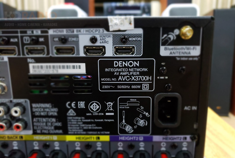 Amply Denon AVC-X3700H-8