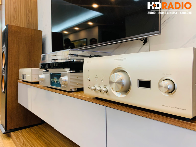 Dàn âm thanh nghe nhạc Cao Cấp Denon, Klipsch HD40 (Cocktail X50D, Yamaha TT N503, Denon DCD 2500NE, Denon PMA 2500NE, Klipsch SPL150, Klipsch RF7 III)-3