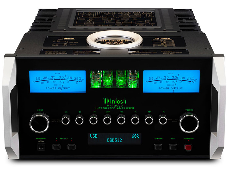 Amply McIntosh MA12000, 2 Kênh, 350W/CH-7