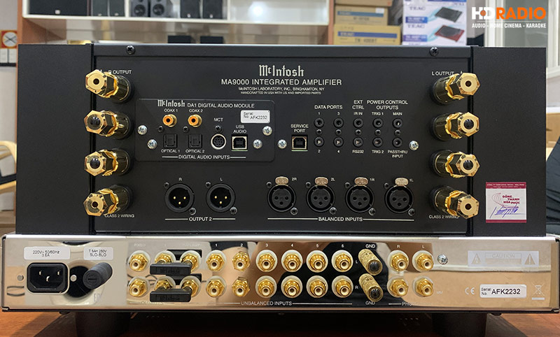 Amply McIntosh MA9000, 2 Kênh, 300W/CH (8 Ohm)-8