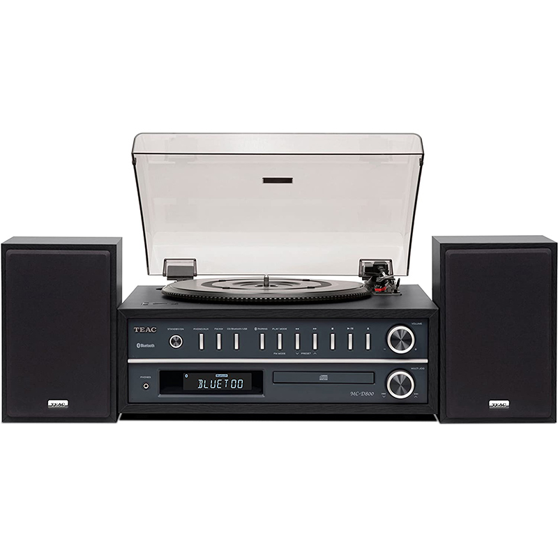 Dàn âm thanh nghe nhạc mini với đầu đĩa than TEAC MC-D800-2