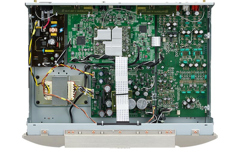 Network Audio Player + DAC Marantz NA6006, Chip ESS9016, Bluetooth, WiFi, AirPlay 2-1