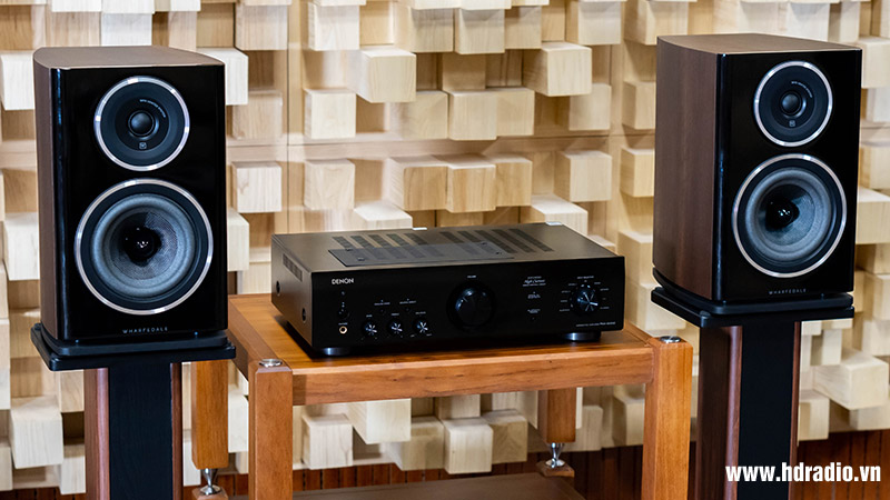 Dàn âm thanh nghe nhạc Mini Denon HD44 (Denon PMA 600NE + Wharfedale Diamond 11.2)-2