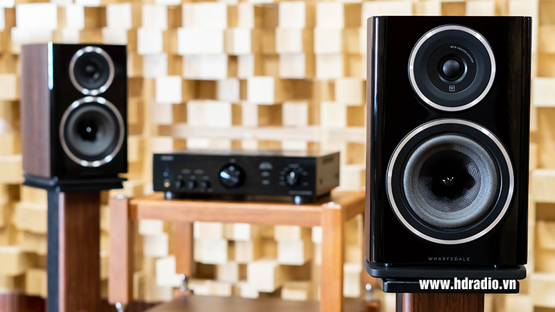 Dàn âm thanh nghe nhạc Mini Denon HD44 (Denon PMA 600NE + Wharfedale Diamond 11.2)-3