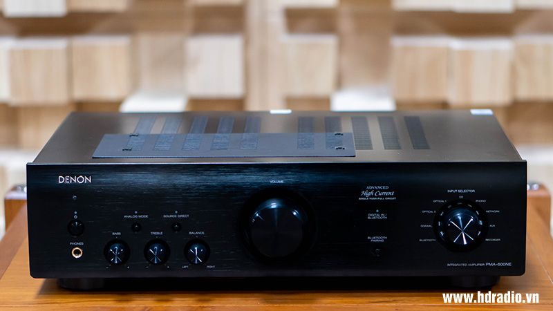 Amply Denon PMA 600NE, 2 Kênh, 45W/CH (8 Ohm), Có Bluetooth-2