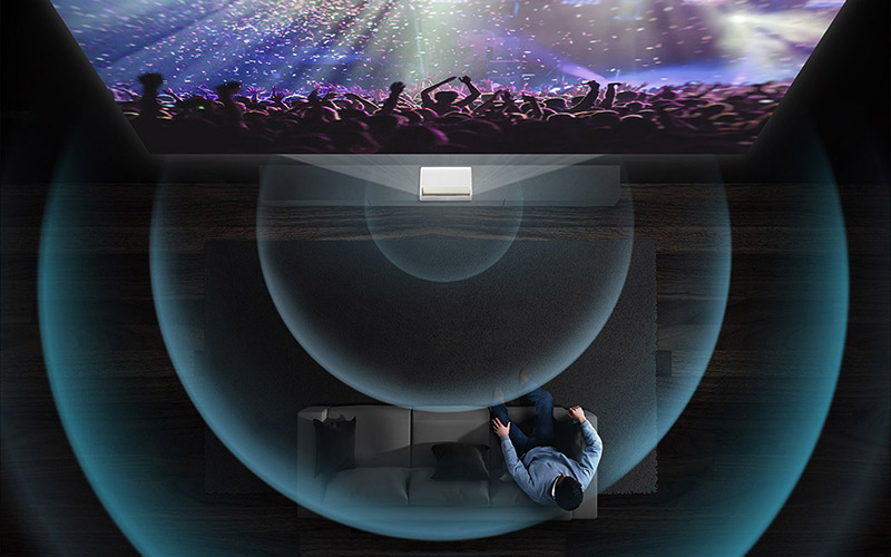 Máy Chiếu 4K Siêu Gần Samsung LSP7T-6