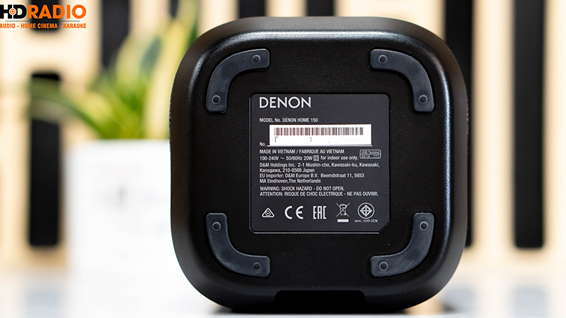 Loa DENON Home 150, Công Suất 20W, Kết nối đa phòng, WiFi, AirPlay 2, Bluetooth, AUX, USB-6
