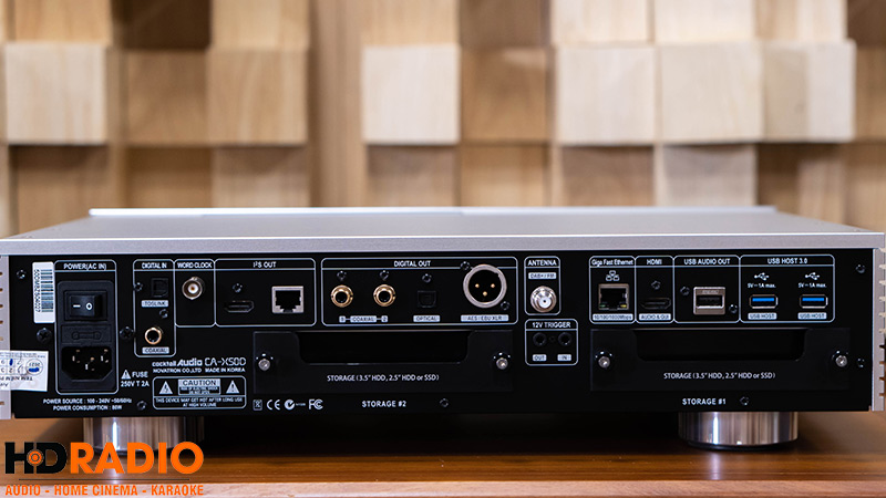 Music server Cocktail X50D, Hỗ trợ quản lý nhạc số, WiFi, AirPlay, Spotify Connect-7