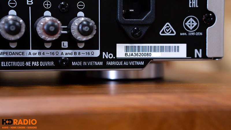 Amply Marantz NR1200 (2 Kênh, 75W/CH (8 Ohm), Bluetooth, Wifi, AirPlay)-5