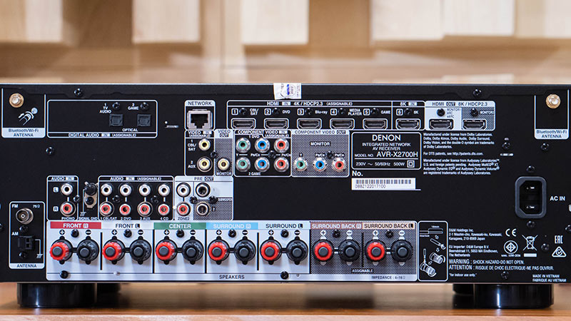 Amply Denon AVR-X2700H-3