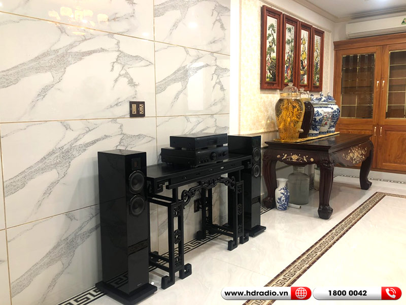 Dàn âm thanh nghe nhạc cao cấp Denon, Piega HD27-4