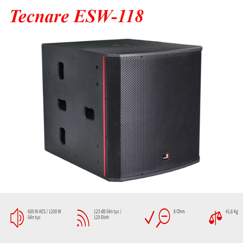 Loa Sub Tecnare ESW-118-5