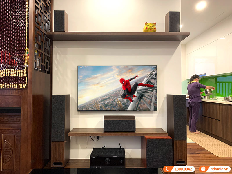 Bộ dàn âm thanh xem phim 5.1 Jamo AT-GD03 (Yamaha RX V6A, Jamo S807 HCS, Sub Jamo C910)-10