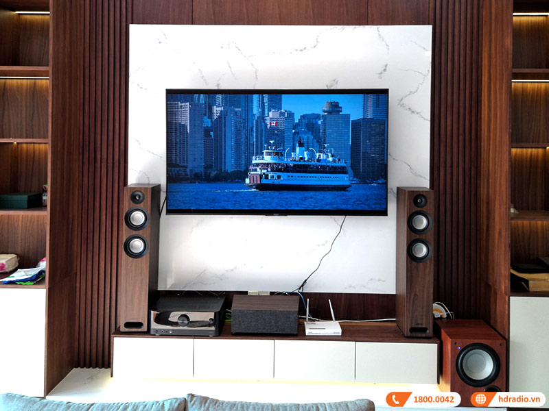 Dàn xem phim 5.1 Yamaha, Jamo AT12 (Yamaha V4A + Jamo S807 HCS + C910)-2