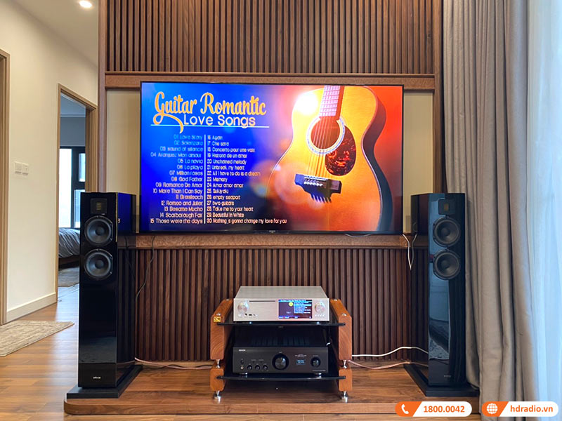 Dàn âm thanh nghe nhạc cao cấp Denon, Piega HD27-7