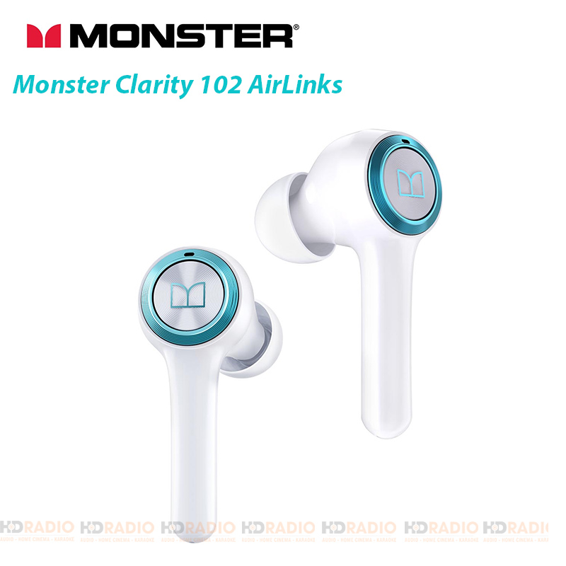 Tai Nghe Monster Clarity 102 AirLinks (Không Dây, Chống Ồn, Pin 6 Giờ, IPX5, Bluetooth 5.0)-4