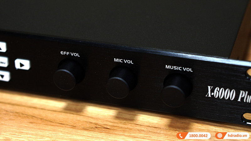 Vang Số JKaudio X6000 Plus, Chống Hú Rít, 6CH, Chip DSP mới-3