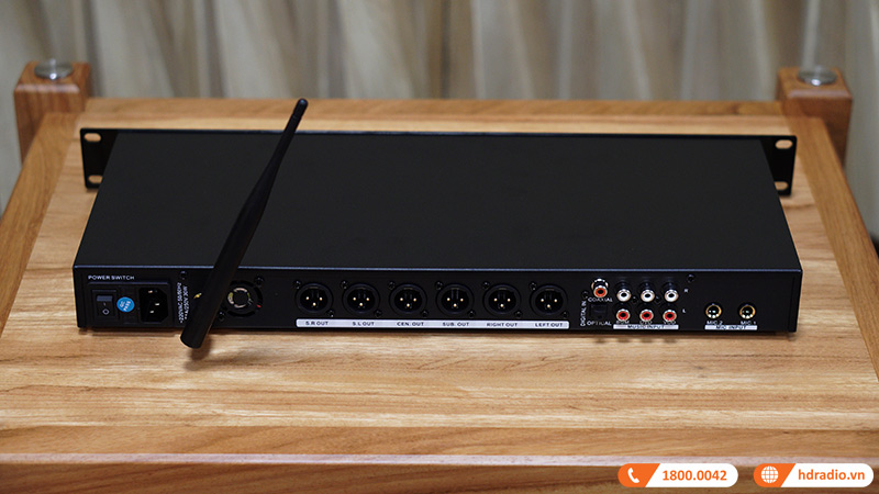 Vang Số JKaudio X6000 Plus, Chống Hú Rít, 6CH, Chip DSP mới-6