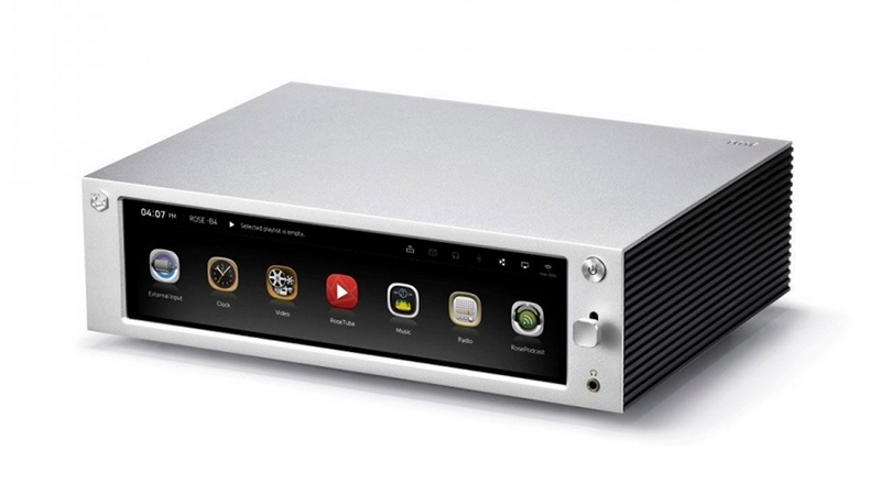 Amply Hifi Rose RS201E, Công Suất 2 x 50W, Music Server, Network Audio Player, DAC Sabre ES9018K2M, WiFi, Bluetooth (all in one)-1