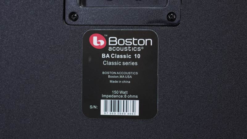 Loa Boston Classic 10, Bass 25cm, 150W-4