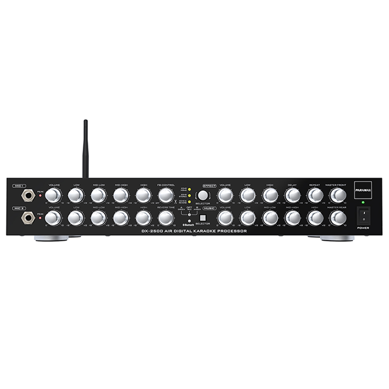 Mixer Paramax DX2500 AIR, DSP, Optical, Chống hú, Bluetooth, Echo + Reverb-1