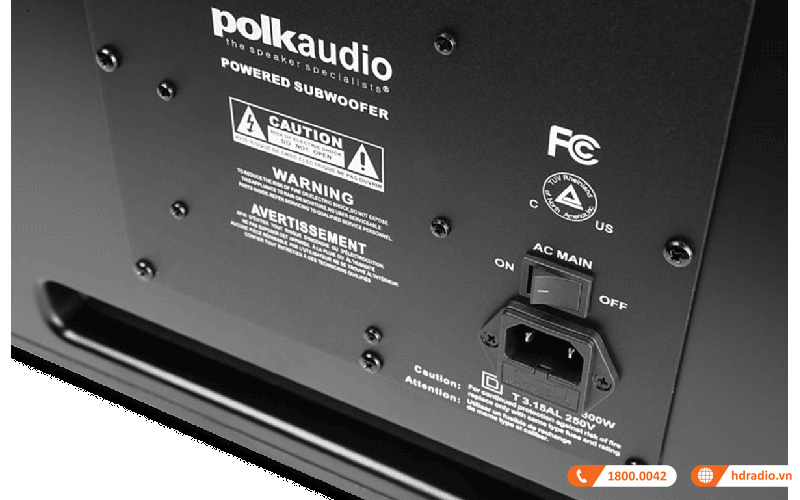 Loa Sub Polk PSW 505-3