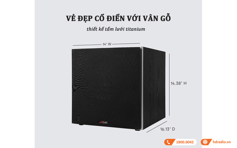 Loa Sub Điện Polk PSW 10-2