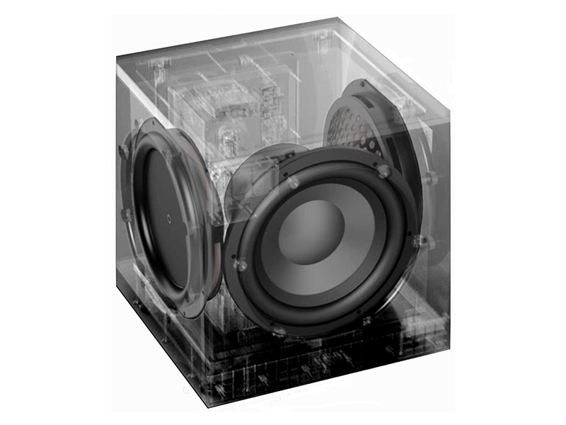 Loa Sub Definitive Technology Descend DN12, Sub điện, 500W, Bass 30cm-3