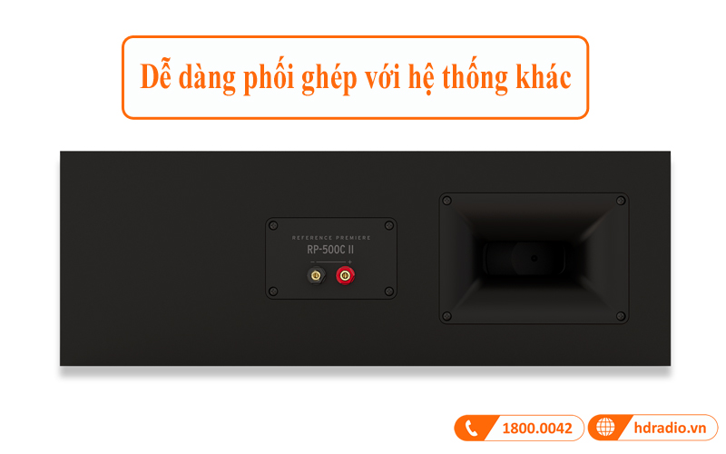 Loa Klipsch RP-500C II (Độ nhạy 96dB, Tần số 60Hz-25KHz)-1