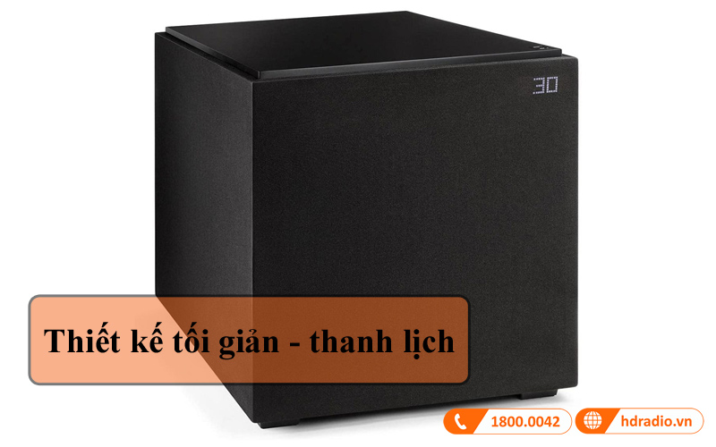 Loa Sub Definitive Technology Descend DN15, Sub điện, 500W, Bass 38cm-2