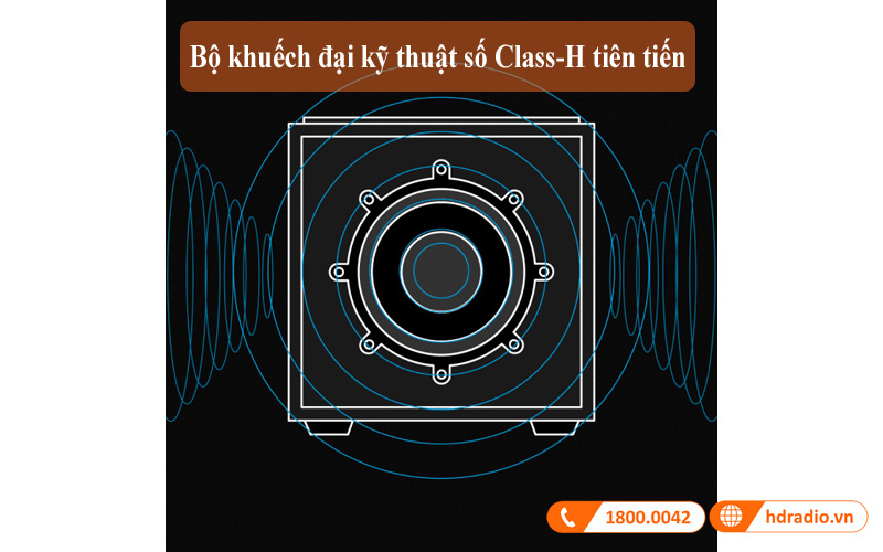 Loa Sub Definitive Technology Descend DN15, Sub điện, 500W, Bass 38cm-4